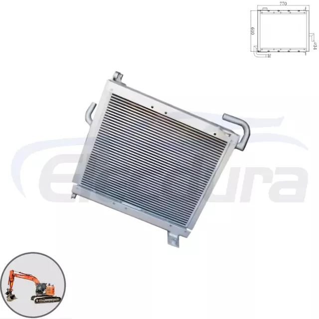 4242633 Hitachi EX120-1 chladič hydraulick&eacute;ho oleje velkoobchodn&iacute; n&aacute;hrada n&aacute;hradn&iacute;ch d&iacute;lů pro distributory d&iacute;lů rypadel