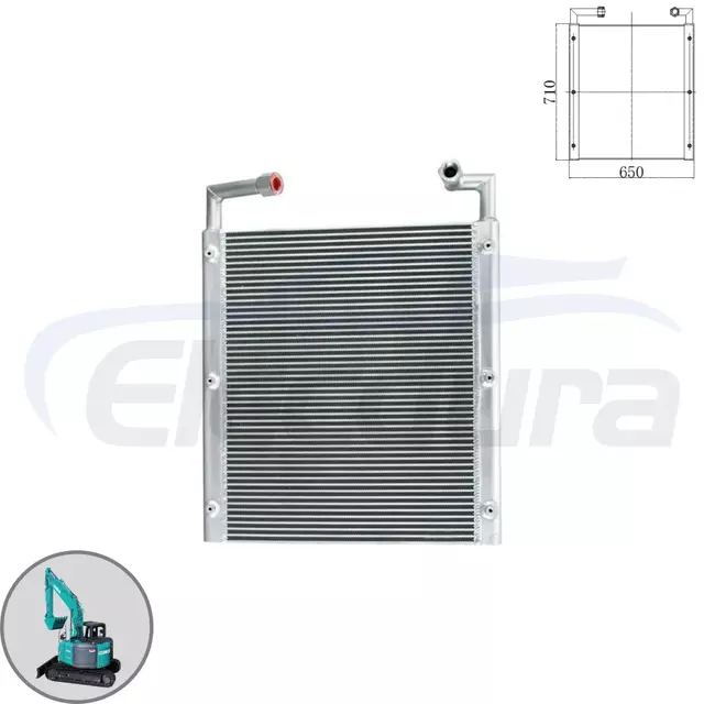 YX05P00001S012 Kobelco SK135 SK135SR ขายส่งเครื่องทำความเย็นน้ำมัน