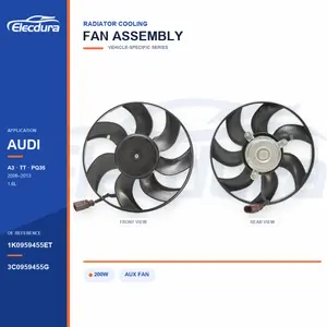 라디에이터 냉각 팬 Audi A3 / TT 200W 1K0959455ET 대량 공급용