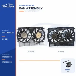 Radi&aacute;tor hűtőventil&aacute;tor szerelv&eacute;ny Audi A8 / Q7 8W0121207C t&ouml;meges ell&aacute;t&aacute;shoz