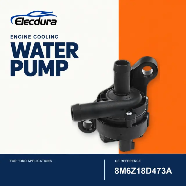 Pompă de apă a motorului 8M6Z18D473A pentru Ford Bulk Supply
