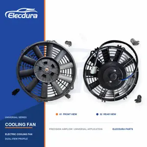 ユニバーサルラジエーター冷却ファン 9 インチストレートブレード 220W 卸売