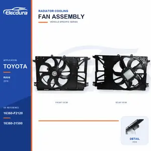 Gruppo elettroventola radiatore per Toyota RAV4 16360-F2120 Fornitura all'ingrosso