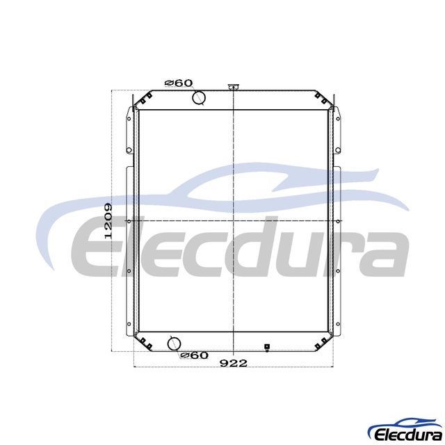 124-1762 KUCING E330B Radiator