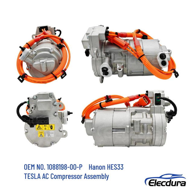 1088198-00-P Compresor de CA el&eacute;ctrico 350 V para Tesla Model 3 (2016-2020)