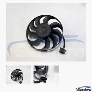 Conjunto 2000 330959455A do ventilador de refrigera&ccedil;&atilde;o do radiador de Volkswagen Santana para a fonte por atacado do mercado de acess&oacute;rios