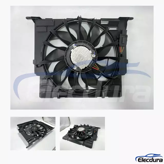 17428742612 BMW bezkomut&aacute;torov&aacute; sestava chladic&iacute;ho ventil&aacute;toru chladiče po velkoobchodn&iacute;m prodeji