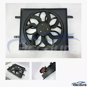 1ED121205 Mercedes-Benz b&oslash;rstel&oslash;s k&oslash;ler k&oslash;leventilator montering eftermarkedet engros udskiftning