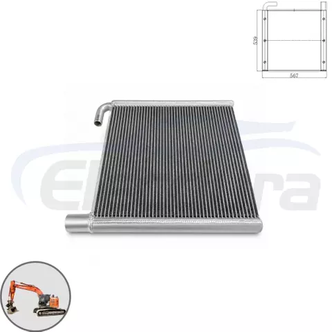 4340759 Pendingin oli hidrolik Hitachi EX75 pengganti aftermarket grosir untuk distributor suku cadang excavator