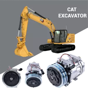 415-2557 Sostituzione aftermarket del compressore CA Caterpillar SD7H13 per la fornitura di componenti all'ingrosso