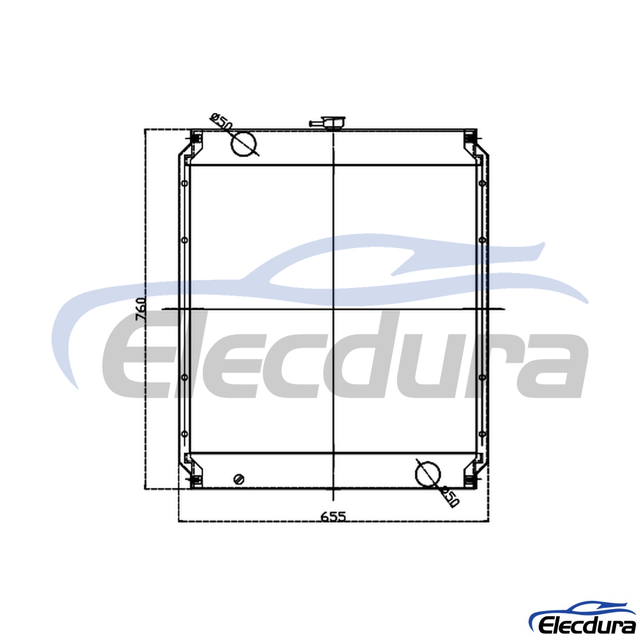 196-8031 KUCING E312C Radiator