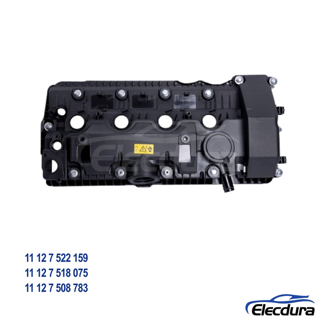 Tapa de v&aacute;lvula de motor BMW 11127522159 para motores N62 V8 usados ​​en tapa de v&aacute;lvula de repuesto del mercado de accesorios BMW 550i 650i X5 745i 750Li