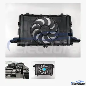 Tesla Model Y Brushless Hűtőventil&aacute;tor-egys&eacute;g 1607808-00-A ut&aacute;ngy&aacute;rtott nagykereskedelmi ell&aacute;t&aacute;shoz