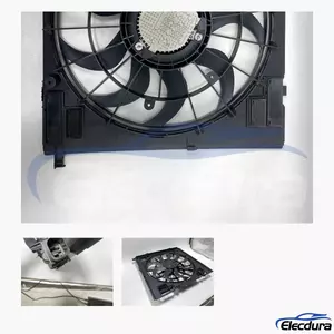 17428487637 Sostituzione all'ingrosso aftermarket del motore della ventola di raffreddamento elettrica BMW