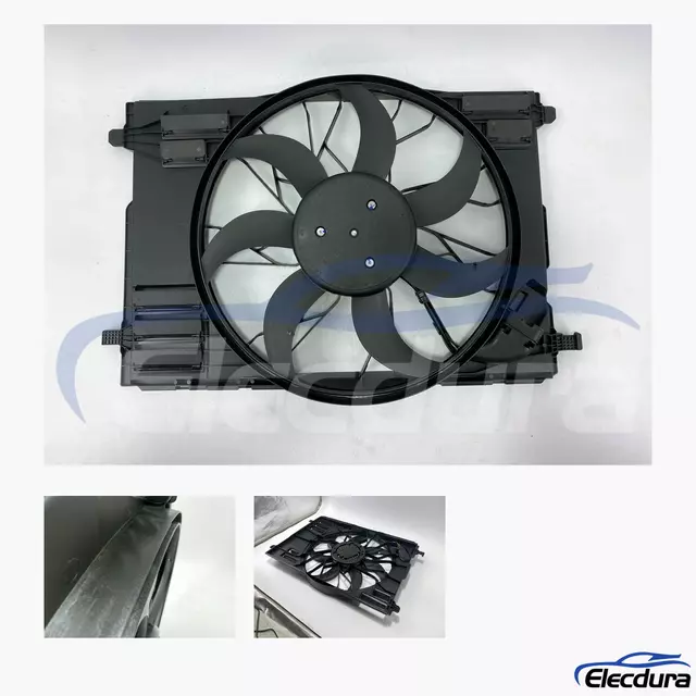 A2479060100 Rakitan Kipas Pendingin Radiator Ganda Mercedes-Benz penggantian grosir purnajual