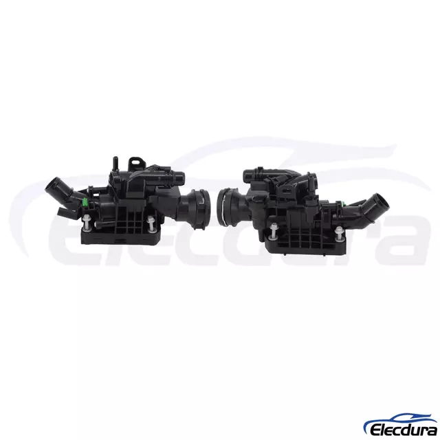 Termostato do l&iacute;quido refrigerante do motor JX6Q8A586AB para Ford