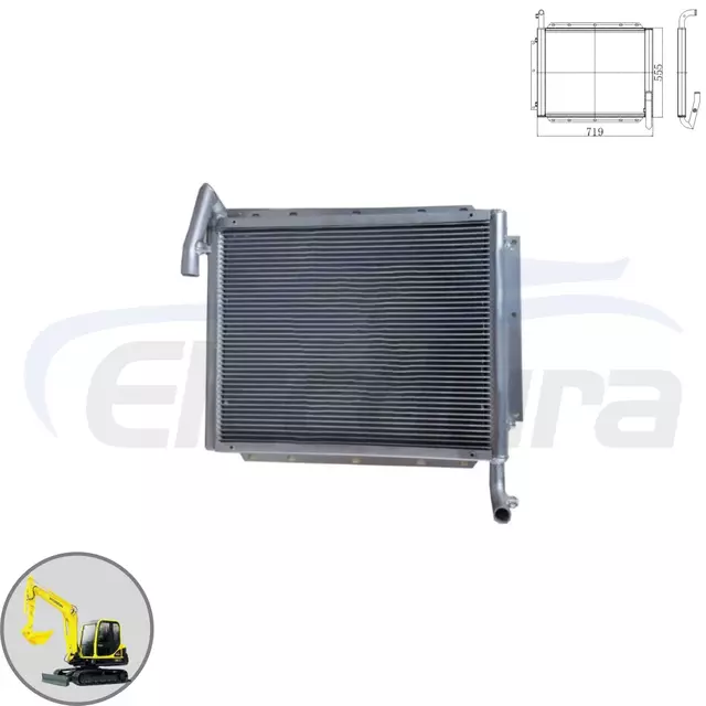 Hyundai R80-7 hydraulisk oliek&oslash;ler 11N1-42120 grossist leverand&oslash;r
