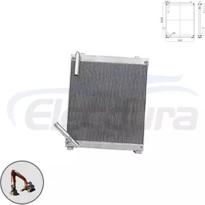 4380050 Hitachi EX220-5 sostituzione aftermarket all'ingrosso del radiatore dell'olio idraulico per distributori di parti di escavatori